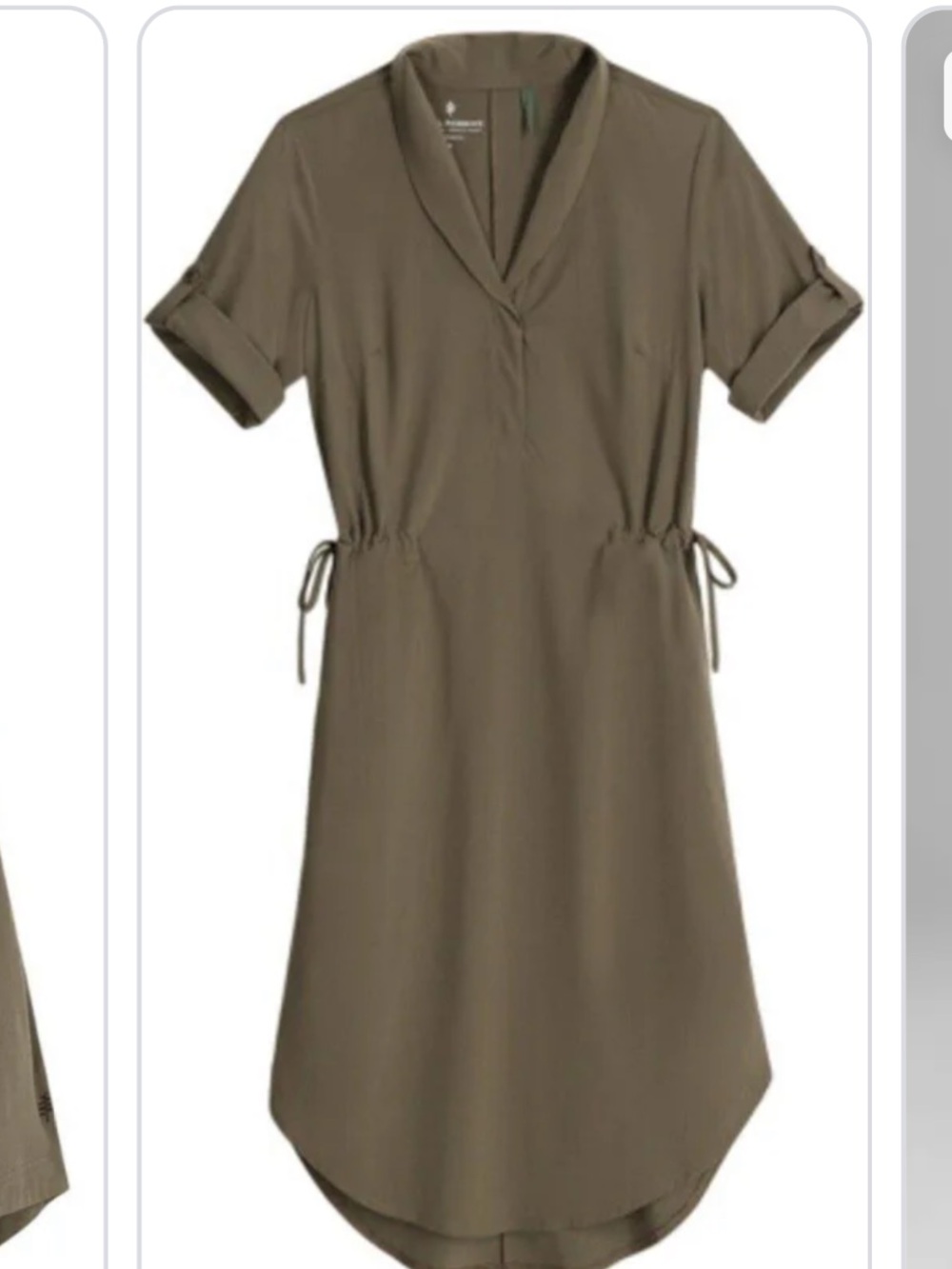 Women's Royal Robbins Spotless Traveler Dress in Everglade